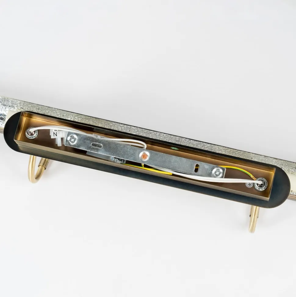 Lindby billedvægslampe Joely, 73 cm, messing, metal, E14