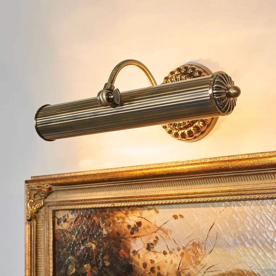 Lindby billedvægslampe Joely, 37 cm, messing, metal, E14