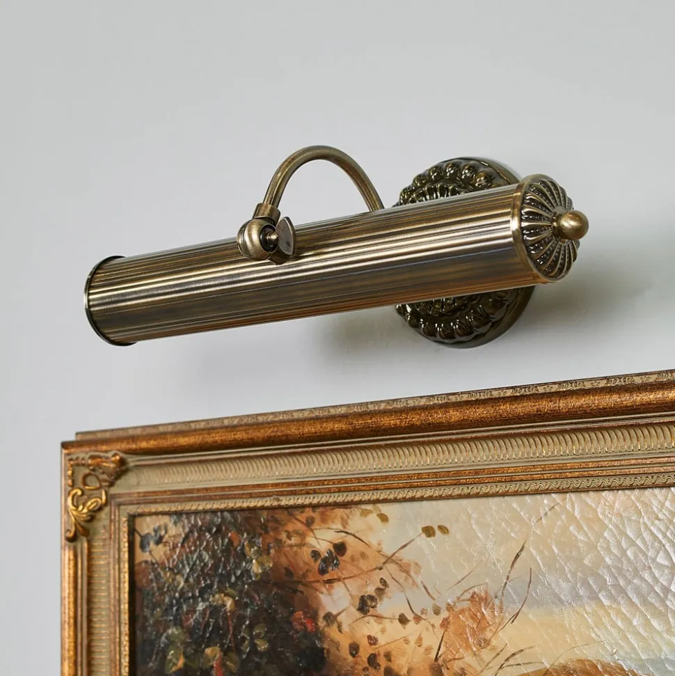 Lindby billedvægslampe Joely, 37 cm, messing, metal, E14