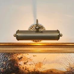 Lindby billedvægslampe Joely, 25 cm, messing, metal, E14