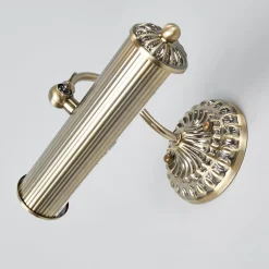 Lindby billedvægslampe Joely, 25 cm, messing, metal, E14