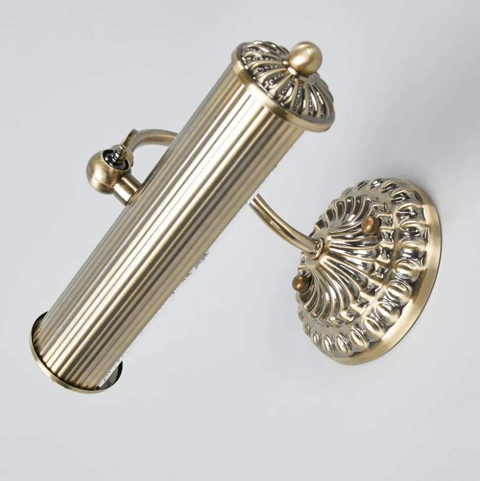 Lindby billedvægslampe Joely, 25 cm, messing, metal, E14