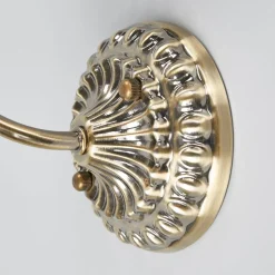 Lindby billedvægslampe Joely, 25 cm, messing, metal, E14