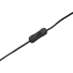 Lindby bordlampe Aelith, Ø 30 cm, grå, keramik, E27