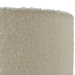 Lindby bordlampe Jone, hvid, tekstil, 30 cm