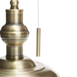 Lindby bordlampe Milenka, bronze, højde 38 cm, metal