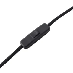 Lindby bordlampe Ovelia, grøn/sort, metal, E27