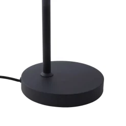 Lindby bordlampe Ovelia, grøn/sort, metal, E27