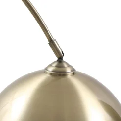 Lindby buelampe Lennart, antik messing, metal 183 cm