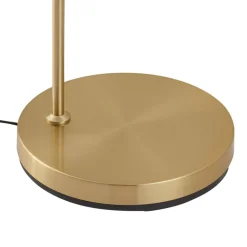 Lindby buelampe Moisia, messingfarvet, metal, 148 cm