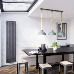 Lindby Chaby hængelampe i betonlook, 3 lyskilder