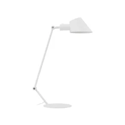 Lindby Corali bordlampe, hvid, metal, højde 64 cm
