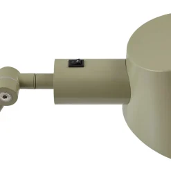 Lindby Corali bordlampe, lysegrøn, metal, højde 64 cm