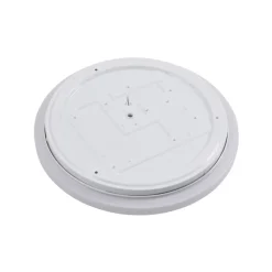 Lindby Doki LED udendørs loftslampe, 34 cm, hvid, plast