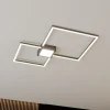 Lindby Duetto LED-loftlampe, antracit 28 W