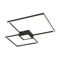 Lindby Duetto LED-loftlampe, antracit 28 W