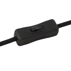 Lindby Edion bordlampe, sandsort, metal