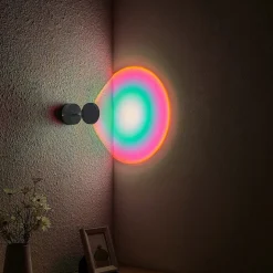 Lindby Edonita LED-væglampe med effektlys