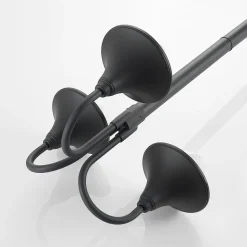 Lindby Edric lygtepæl, højde 215 cm, antracit, aluminium