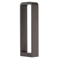 Lindby Emima LED-gadelampe, 60 cm, antracit, aluminium