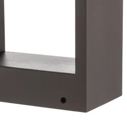 Lindby Emima LED-gadelampe, 60 cm, antracit, aluminium