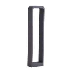 Lindby Emima LED-gadelampe, 80 cm, antracit, aluminium