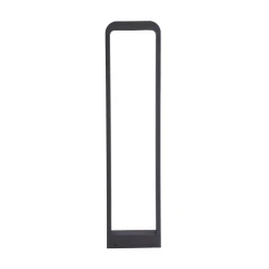 Lindby Emima LED-gadelampe, 80 cm, antracit, aluminium