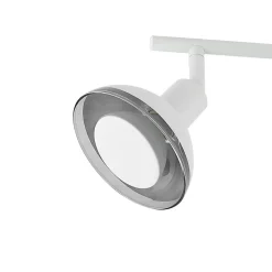 Lindby Erin loftspot, hvid, 2-lys, 31,5 cm, glas