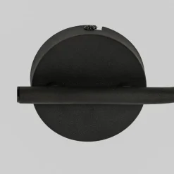 Lindby Eudoria loftlampe, 3 lyskilder, sort/guld