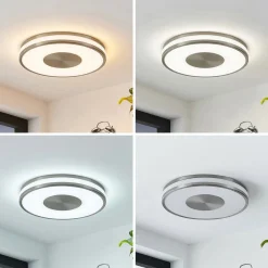 Lindby Fjella LED-loftlampe RGB-CCT-farveskifter