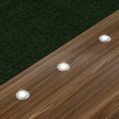 Lindby Gracelle LED nedgravningsspot, 3 stk, rundt