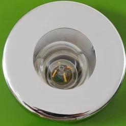 Lindby Gulvlampe Branford, Retro, grøn, metal/marmor