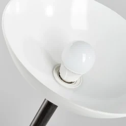 Lindby gulvlampe Elaina, læselampe, rustfarvet, 180 cm, E27