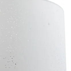 Lindby gulvlampe Jaileen, hvid, tekstil, 170 cm, læselampe