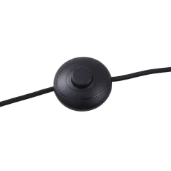 Lindby gulvlampe Lielle, naturlig bambus, Ø 40 cm