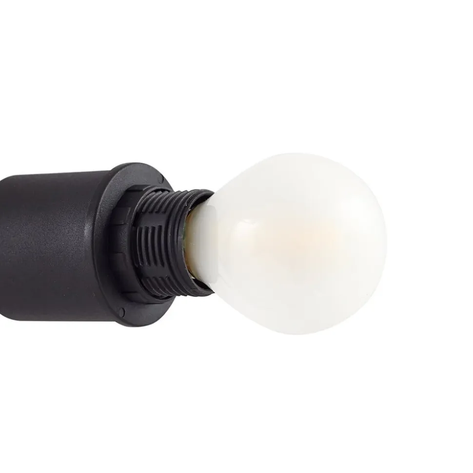 Lindby gulvlampe Lielle, naturlig bambus, 5 lyskilder, 190 cm