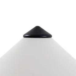 Lindby gulvlampe Norvik, højde 150 cm, sort/grå, metal