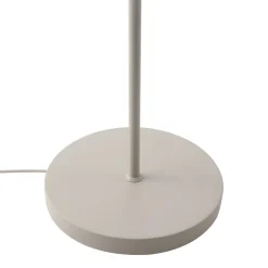 Lindby gulvlampe Ovelia, beige, metal, E27