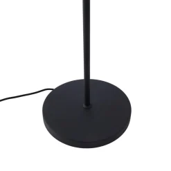 Lindby gulvlampe Ovelia, grøn/sort, metal, E27