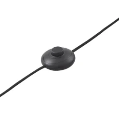 Lindby gulvlampe Soula, Ø 40 cm, beige, plast, E27