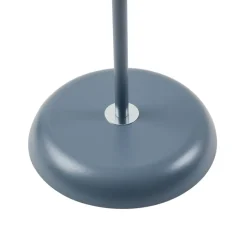 Lindby Gulvlampe Tebbi, grå, metal, højde 150 cm