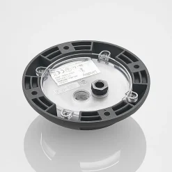 Lindby gulv-spotlight med LED Huban, 15 cm, 4 lyskilder, antracit