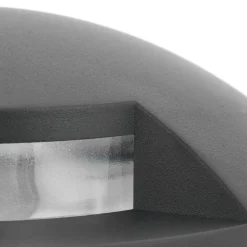 Lindby gulv-spotlight med LED Cormac, 2 lyskilder, Ø 21 cm, IP67