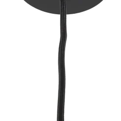 Lindby hængelampe Anuva, natur, papir, Ø 45 cm