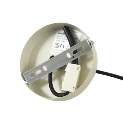 Lindby hængelampe Elover, lysegrøn, Ø 45 cm, jern