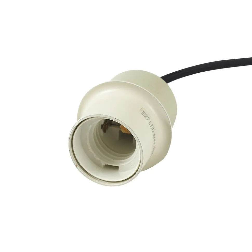 Lindby hængelampe Elover, lysegrøn, Ø 45 cm, jern