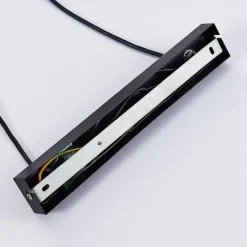 Lindby hængelampe Emily, 72 cm, sort, 3 lyskilder, metal