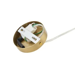 Lindby hængelampe Kupla, opal/klar, glas, 1 lyskilde, G9