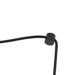 Lindby hængelampe Marla, 7 lyskilder, glas, røgfarvet grå, 128 cm