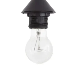 Lindby hængelampe Marla, 7 lyskilder, glas, røgfarvet grå, 128 cm